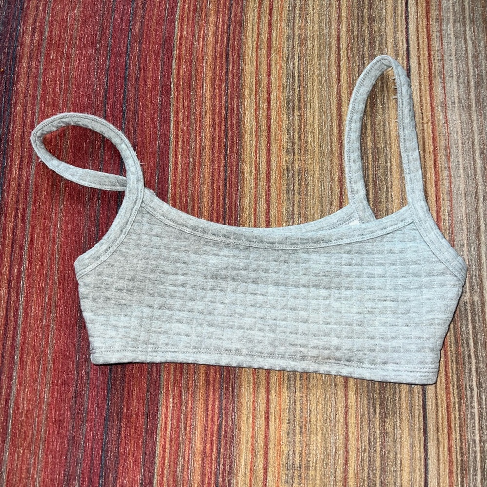 Princess Polly Grey Tank Bralette